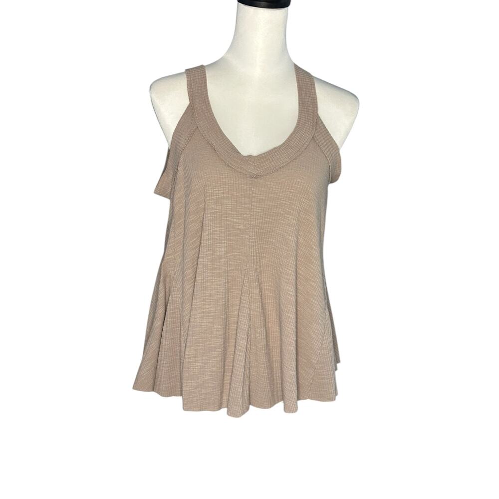 C+D+M Sleeveless top Brown Tan Size Medium
